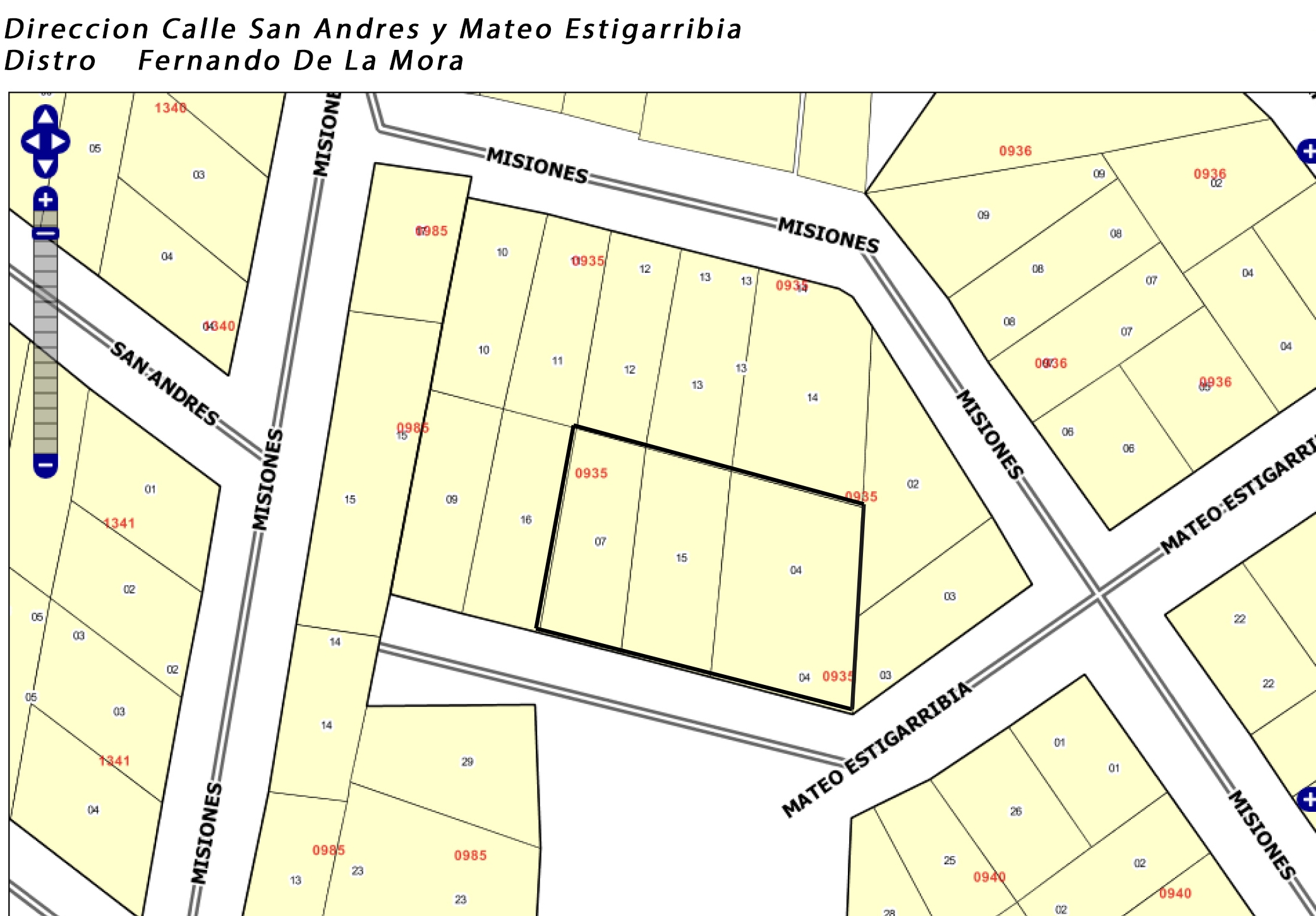 3 Building Plots in Asuncion